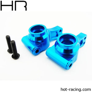 Blue Aluminum Rear Knuckles Hub ECX