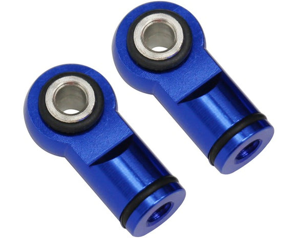 Blue Ball Type Aluminum Shock Ends, for Traxxas Revo