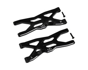 Hot Racing Arrma 4S Kraton Outcast V1 BLX Aluminum Front Lower Suspension Arm Set