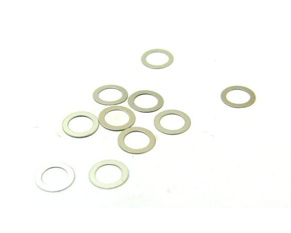 Steel Shims, 3x4.4x0.1mm, (10pcs)