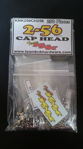 2-56 Cap Head Bulk Bag - 250 Piece Stainless Bulk Bag