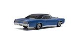 Fazer Mk2 FZ02 1967 Pontiac GTO, Tyrol Blue, 1/10 Electric