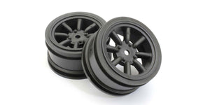 8-Spoke Watanabe Wheel Black Metallic /  2pc