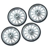 RER19790 - Chrome 26in Wheel & Tire Combo Kit