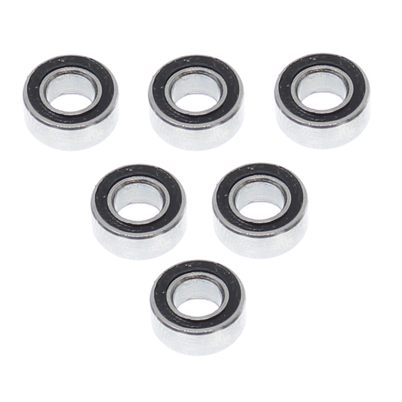 RER11373 - 5x10x4mm Rubber Sealed Ball Bearings (6)