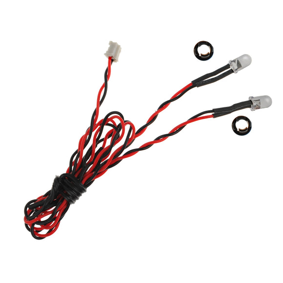 Red Dual LED 5mm - 2-LEDs on Single Lead