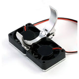 1/8 Aluminum Heatsink 30mm Twin Turbo High Speed Cooling