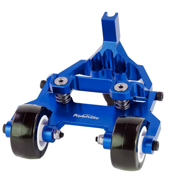 Traxxas Maxx Aluminum Wheelie Bar Blue