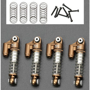 Axial SCX24 C10 JLU Jeep Betty Aluminum Shocks Copper