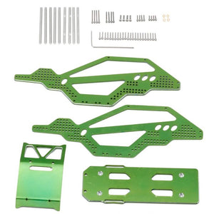 Aluminium Rock Racer Conversion Chassis Kit Green