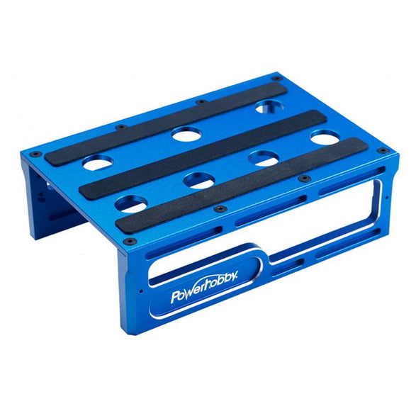 Metal Car Stand, Blue, Fits 1/10 & 1/8 Vehicles