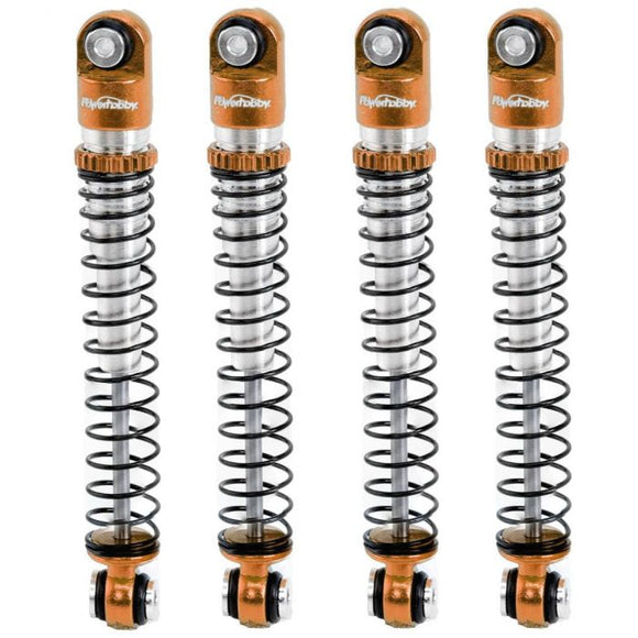 1/24 Aluminum 54mm Long Travel Shocks, Bronze, for Axial