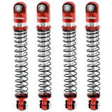 Aluminum 54mm Long Travel Shocks 1/24, Red, for Axial