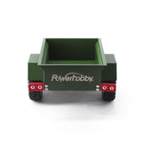 Aluminum Mini RC Crawler 1/24 Trailer, Green, for Axial