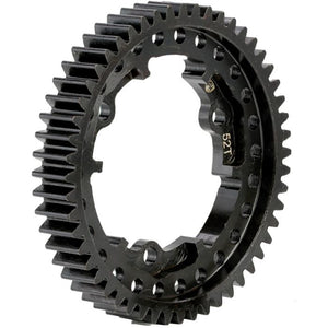 52T Hardened Steel Mod 1 Spur Gear, for Traxxas E-Revo /