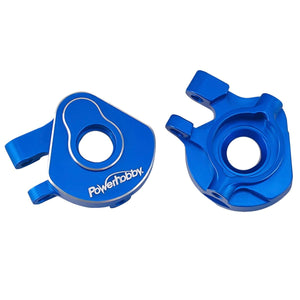 Aluminum Steering Knuckles Blocks Traxxas TRX-4M Blue
