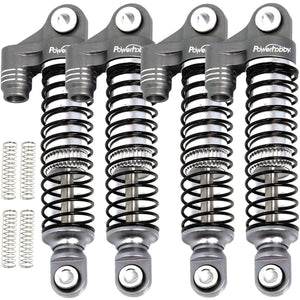 Aluminum 51mm Long Travel Shocks, Grey, for Traxxas