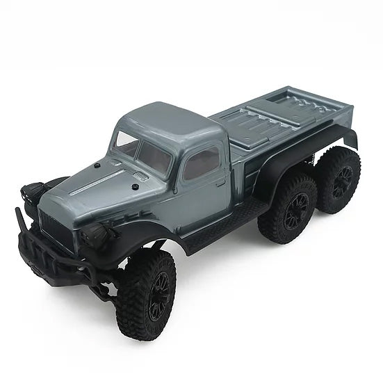 Sport 1/18 Tetra18 K1 6X6  RTR Scale Mini Crawler, Gunmetal