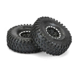 Pro-Line 10128-12 Hyrax 2.9 G8 Rock Terrain Truck Tires Mounted on Wheels 2 Pack