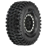 Pro-Line 10128-12 Hyrax 2.9 G8 Rock Terrain Truck Tires Mounted on Wheels 2 Pack