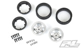 Pro-Line 2798-00 Aluminum Composite Slot Mag 1.55" Internal Beadlock Crawler Wheels 2 Pack