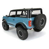 Pro-Line 3569-00 2021 2 Door Bronco Clear Body 1/10 Crawlers with 11.4" Wheelbase