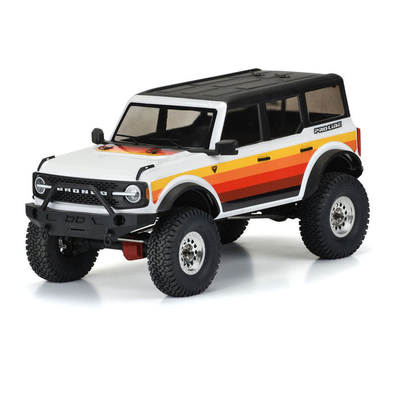 Pro-Line 3570-00 2021 4 Door Bronco Clear Body 1/10 Crawlers with 12.3