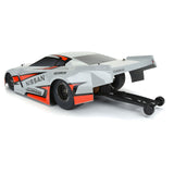 PROTOForm 1585-14 Nissan GT-R 35 Pro Mod Tough Color Gray Body 1/10 Drag Cars