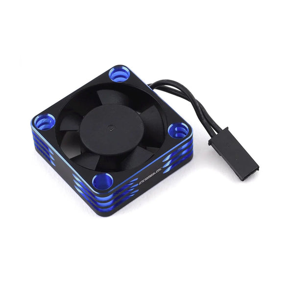 Protek RC - 30x30x10mm Aluminum High Speed HV Cooling Fan (Blue/Black)