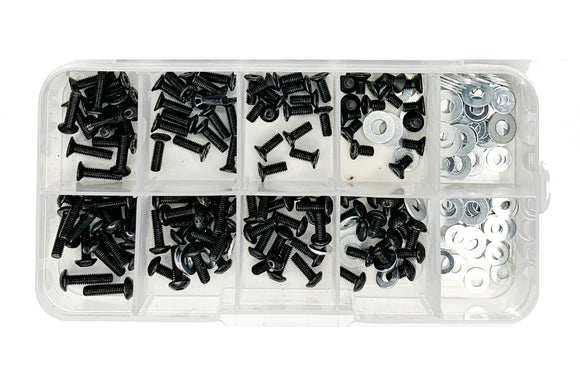 1/10 High Strength Steel Screw Assortment Box for RC Car (180