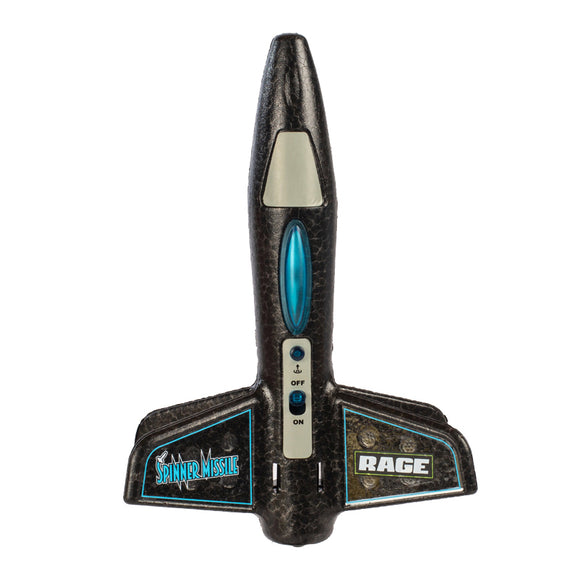 Spinner Missile - Black Electric Free-Flight Rocket