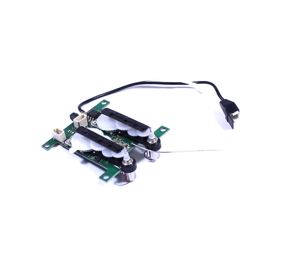 4-in-1 Control Unit; Rx, 2 Servos, & ESC; Beechcraft