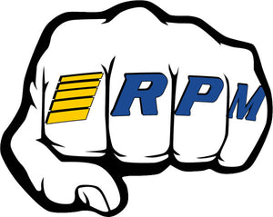 RPM Fist Logo Decal Sheets