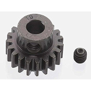 EXTRA HARD 19 TOOTH BLACKENED STEEL 32P PINION 5M/M