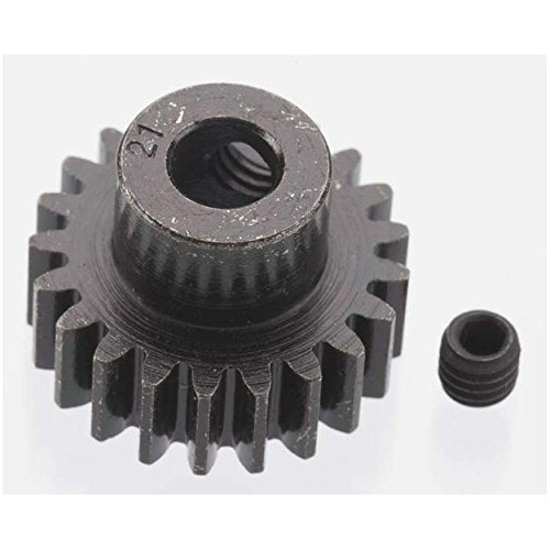 EXTRA HARD 21 TOOTH BLACKENED STEEL 32P PINION 5M/M