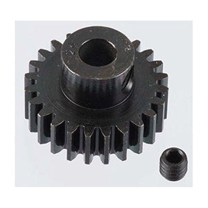 EXTRA HARD 24 TOOTH BLACKENED STEEL 32P PINION 5M/M