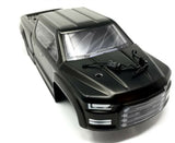 1/10 Painted Body, Black: BIG ROCK CREW CAB 4X4 BLX