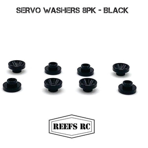 Servo Washers 8pk- Black