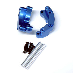 Aluminum Rear Wheelie Bar Mount, Blue, for Traxxas Drag