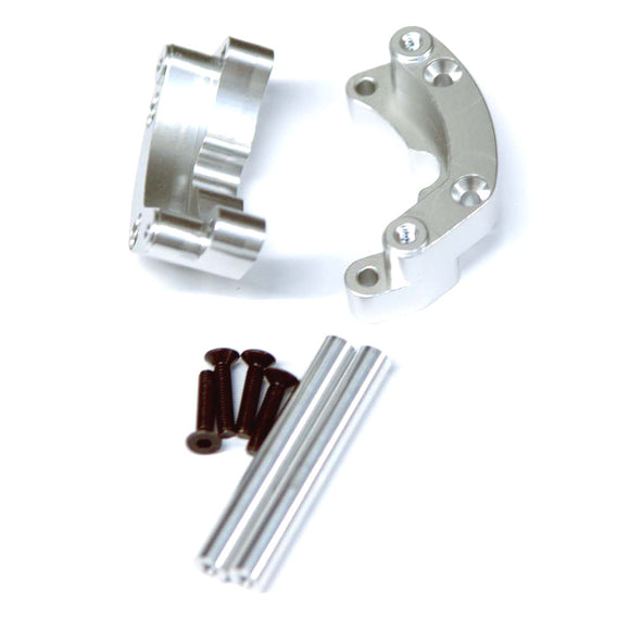 Aluminum Rear Wheelie Bar Mount, Silver, for Traxxas