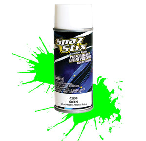 GREEN FLUORESCENT AEROSOL PAINT 3.5OZ