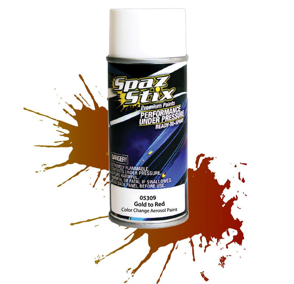 COLOR CHANGING PAINT GOLD TO RED AEROSOL 3.5OZ