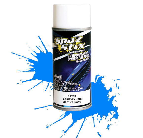 SOLID SKY BLUE AEROSOL PAINT 3.5OZ