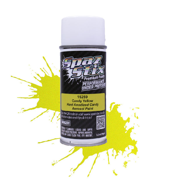 CANDY YELLOW AEROSOL PAINT 3.5OZ