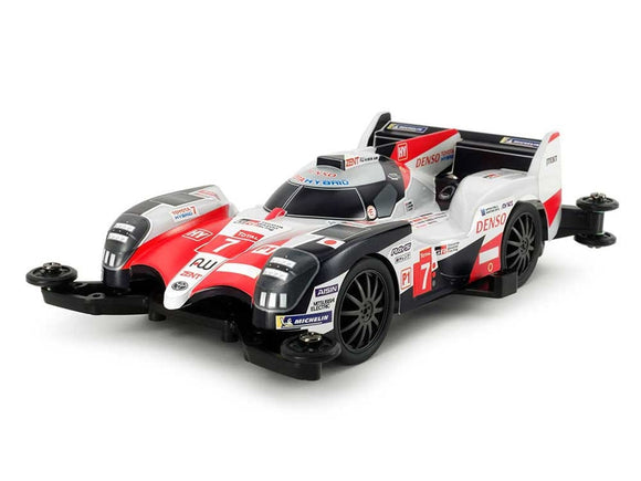 Tamiya - 1/32 JR Racing Mini 4WD Toyota Gazoo Racing TS050 Kit, w/ MA Chassis