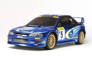 Tamiya - 1/10 RC TT-02 Subaru Impreza Monte-Carlo '99 Rally Edition Kit, w/HobbyWing THW 1060 ESC