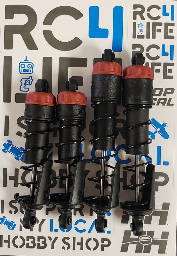 Arrma Vorteks 4x4 3s BLX - Front/Rear Shocks with Springs